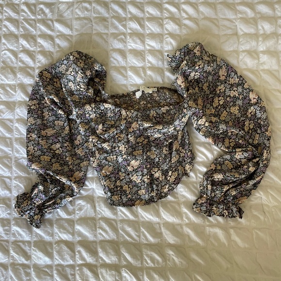 Astr floral crop top - Picture 2 of 9